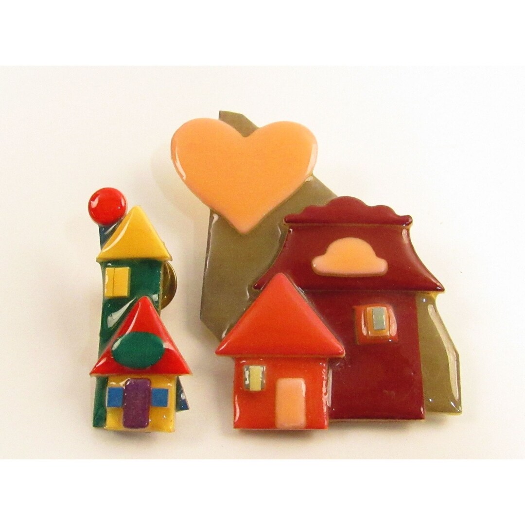 Lucinda House Pins for the YWCA Shelter and Housing Network JA582 Etsy