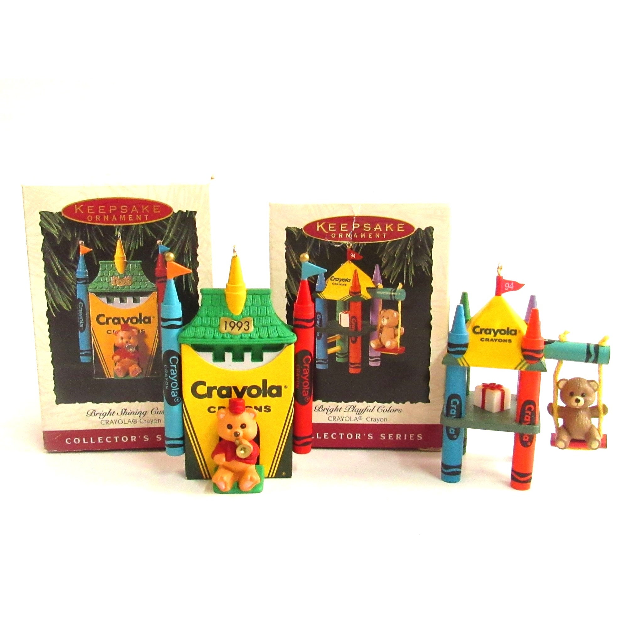 Hallmark Keepsake 2016 Crayola Crayons Big Box of 64 Christmas Ornament