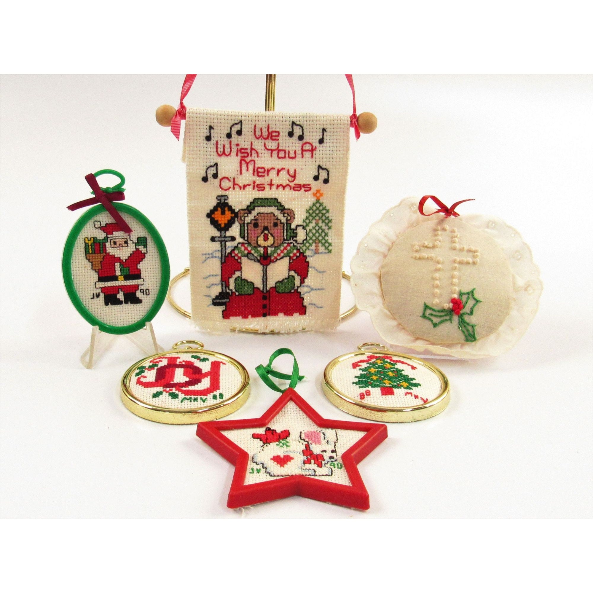 Colonial Williamsburg Christmas Ornaments Counted Cross Stitch Kit