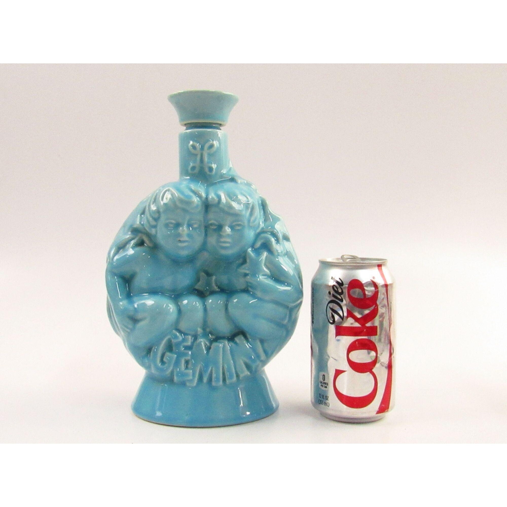 Rare Antique 1970 Jim Beam Zodiac Series Gemini & Sagittarius Etsy