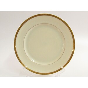 Bowls Bread Salad Plates Lenox Special Gold Trim Chop Plate -L26 Dinner 