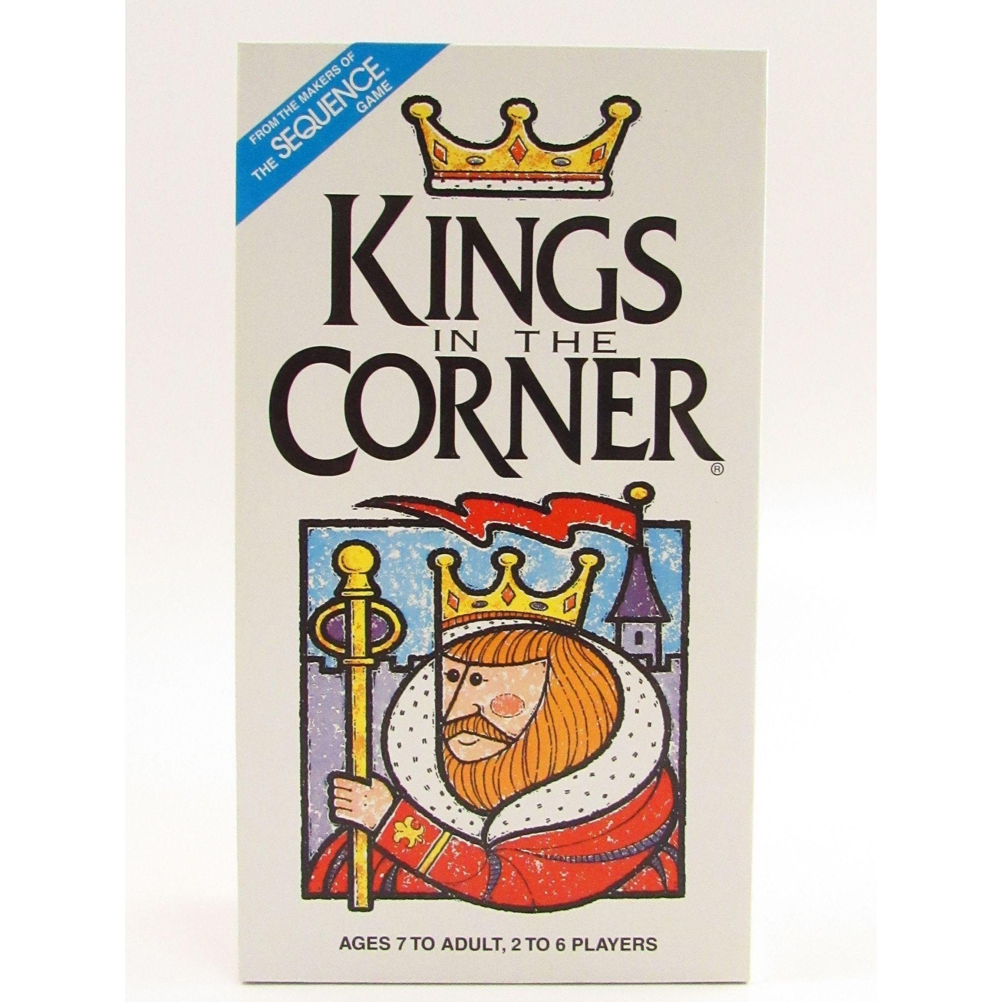 Kings In The Corner Game Solitaire Style Game 2-6 Player 1996 Jax Games  Complete