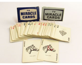 Hoyle Maverick TV Miracle Playing Cards Bridge Size Trick Deck D340