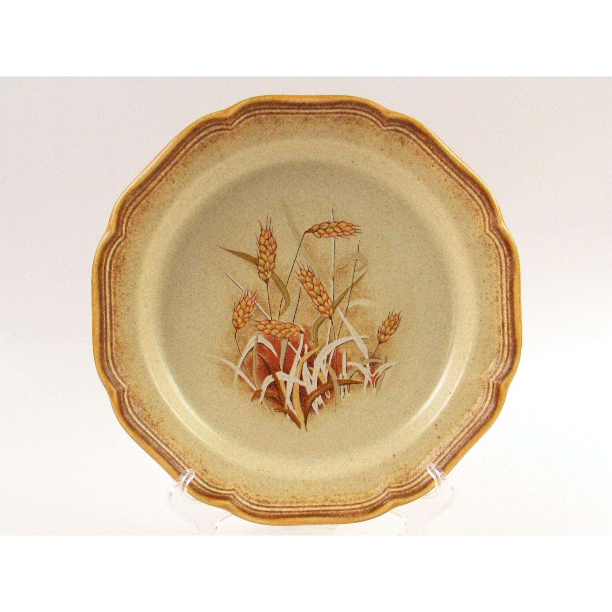 Mikasa Whole Wheat Granola E8001 Stoneware Dinner Plate X6 Etsy