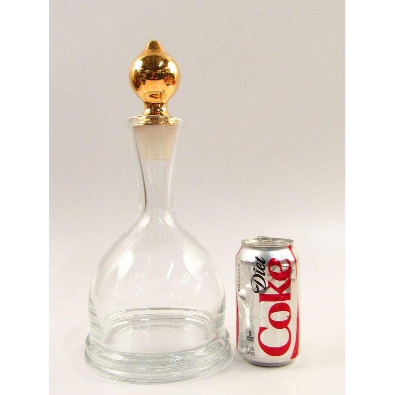 Krosno Crystal Decanter Made in Poland A013 Etsy