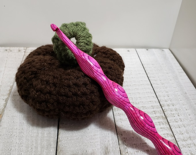 wooden crochet hook, wooden hooks, custom crochet hook