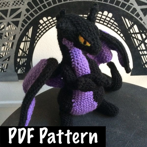 Grouchy Dragon Crochet Pattern