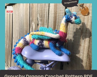 Drache mit Grouchy Häkelanleitung