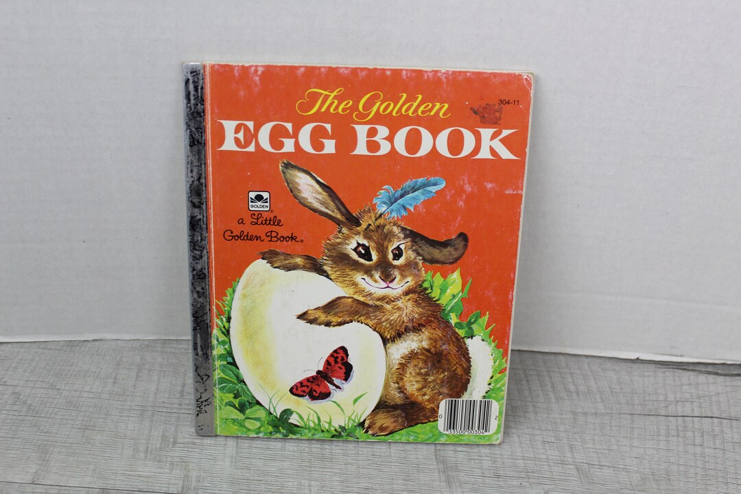 Children's Easter Book the Golden Egg A Little Golden Book 1975 Hard