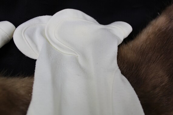 Vintage Van Raalte Gloves White Dress Formal Wris… - image 5