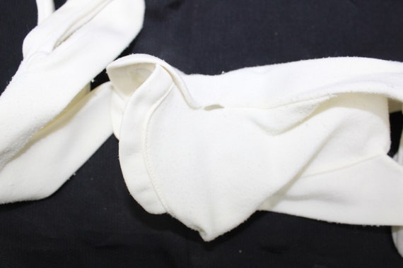 Vintage Van Raalte Gloves White Dress Formal Wris… - image 4