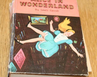 Alice In Wonderland Lewis Carroll Illustrated Roberta Paflin 1955 Hard Back