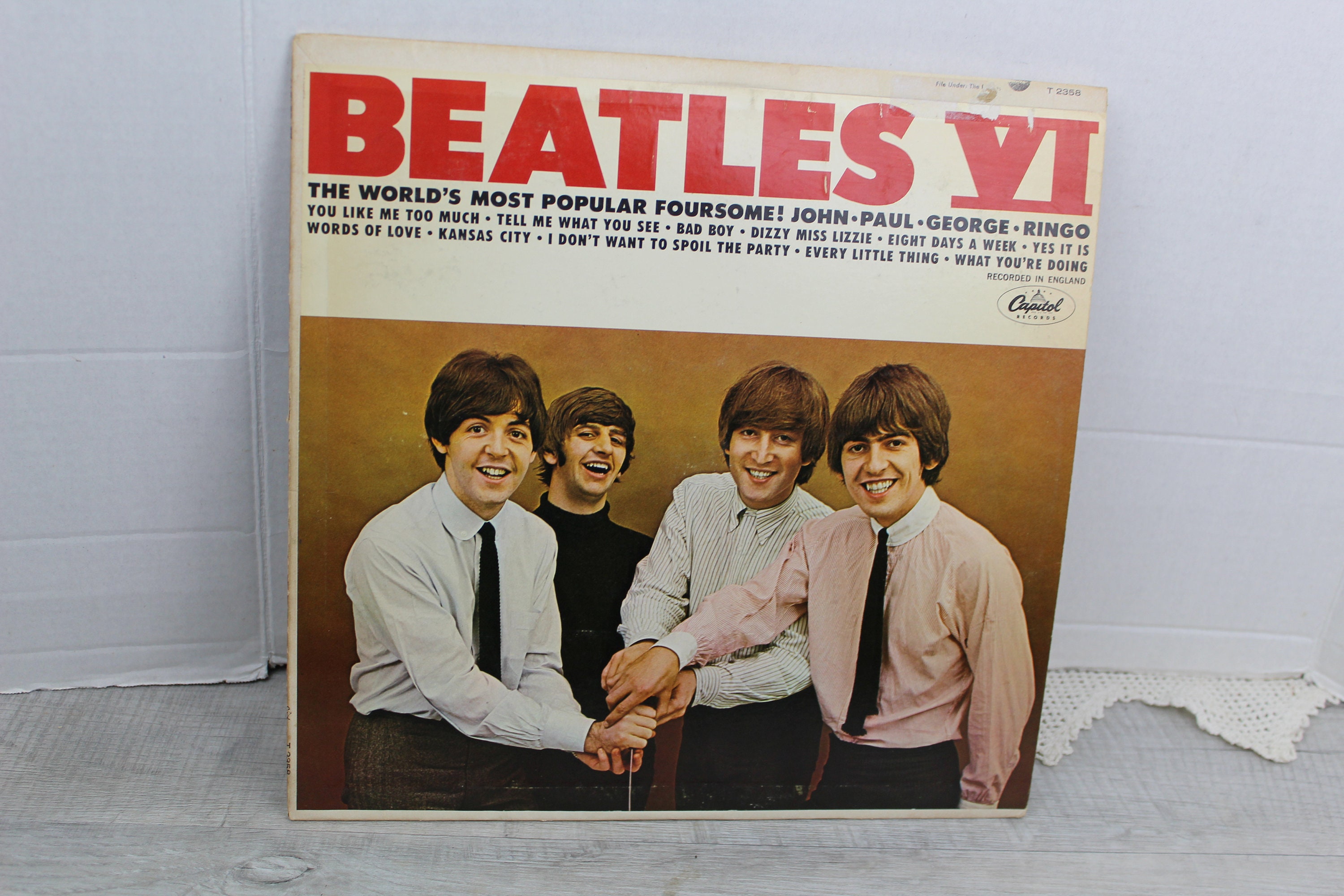 The BEATLES VI ビートルズVIアナログLPレコード il_fullxfull.5764501884_qt0p.jpg