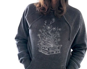 SALE Books Are Magic Embroidered Hoodie