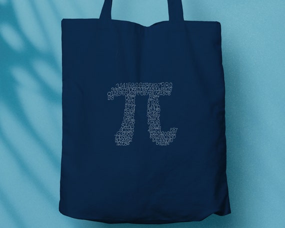 embroidered book bag