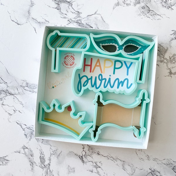 Purim Carnival Cutters: by Flour Girl Cookies