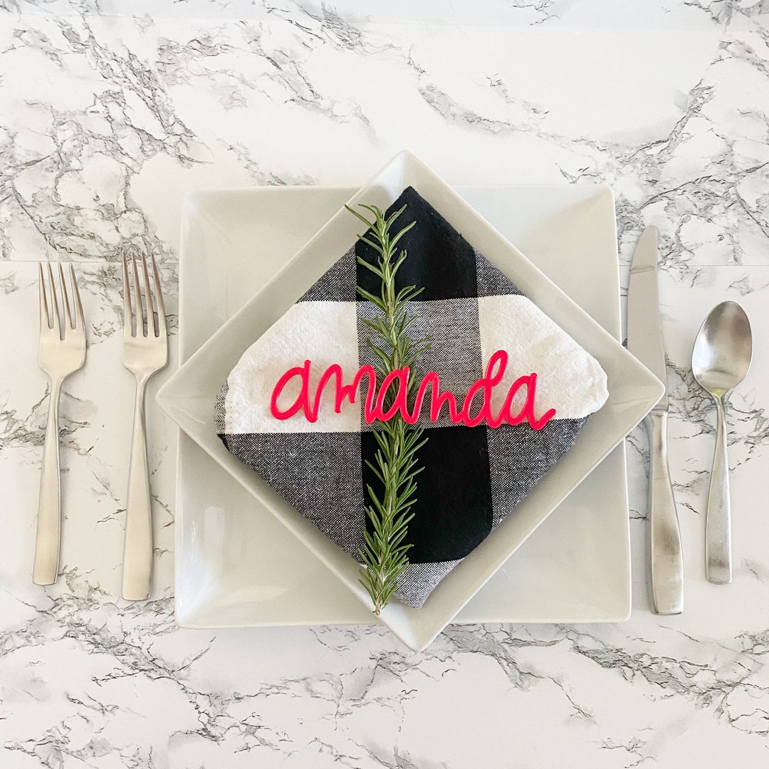 Custom Name Plaques Etsy