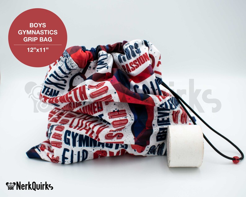 Boys Gymnastics Grip Bag Gymnastics Terminology Etsy