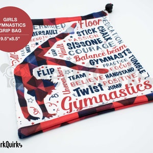 Girls Gymnastics Grip Bag • Gymnastics Terminology