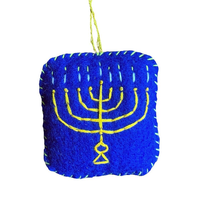 Felt Menorah - Etsy