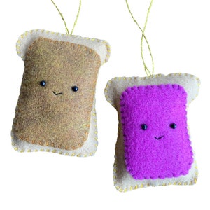 Peanut Butter and Jelly Sandwich Ornament, Best Friends Ornament