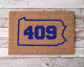 409 Football Doormat