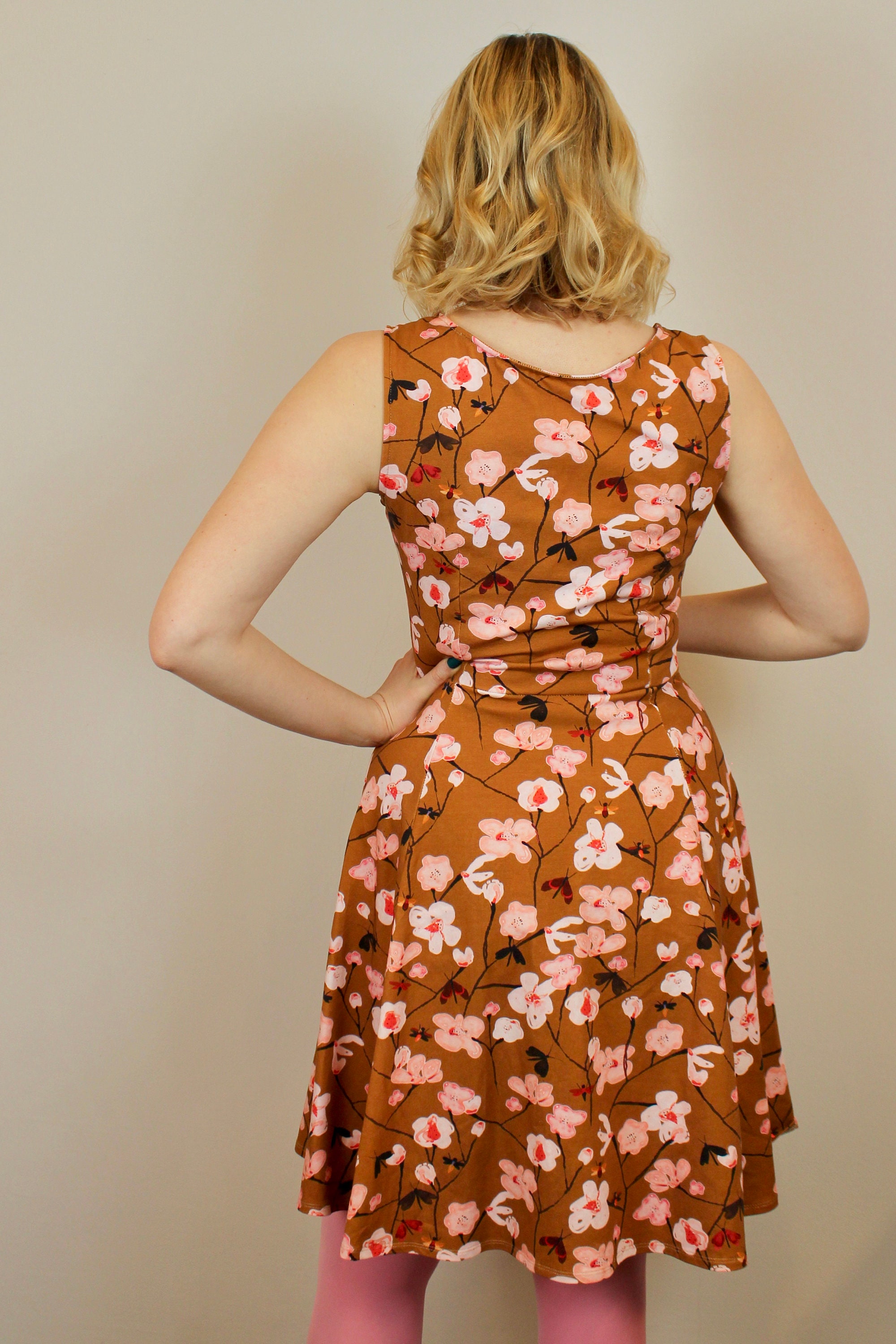 The Idun Dress Paper Sewing Pattern EU 32-54 A-line, Jersey Dress Women ...