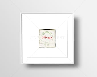 NYC Joe's Pizza Matchbooks Print Art