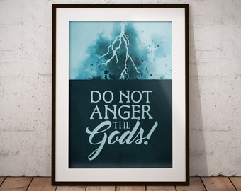 D&D Cardinal Rules: Do Not Anger the Gods PRINT