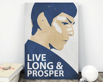 Spock: Live Long And Prosper PRINT