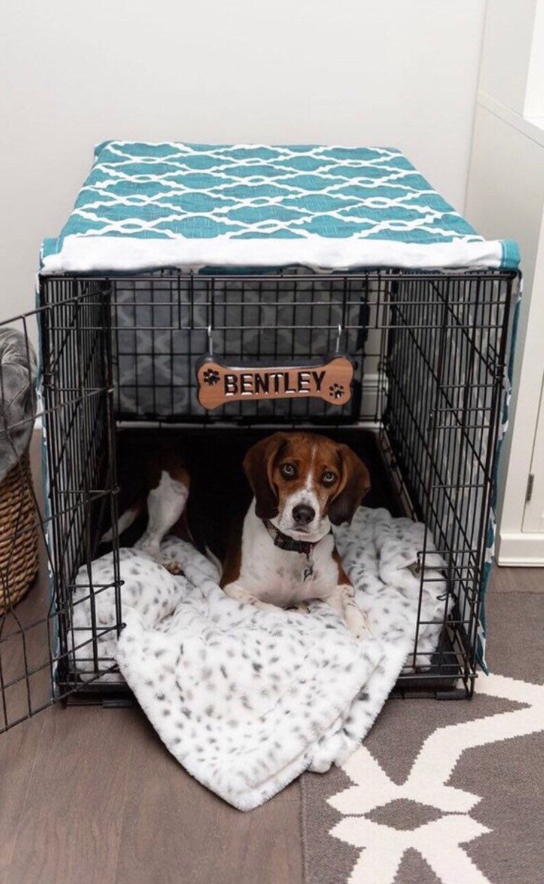 Custom Dog Kennel Cover four colors Crate Cover Dog Crate Etsy