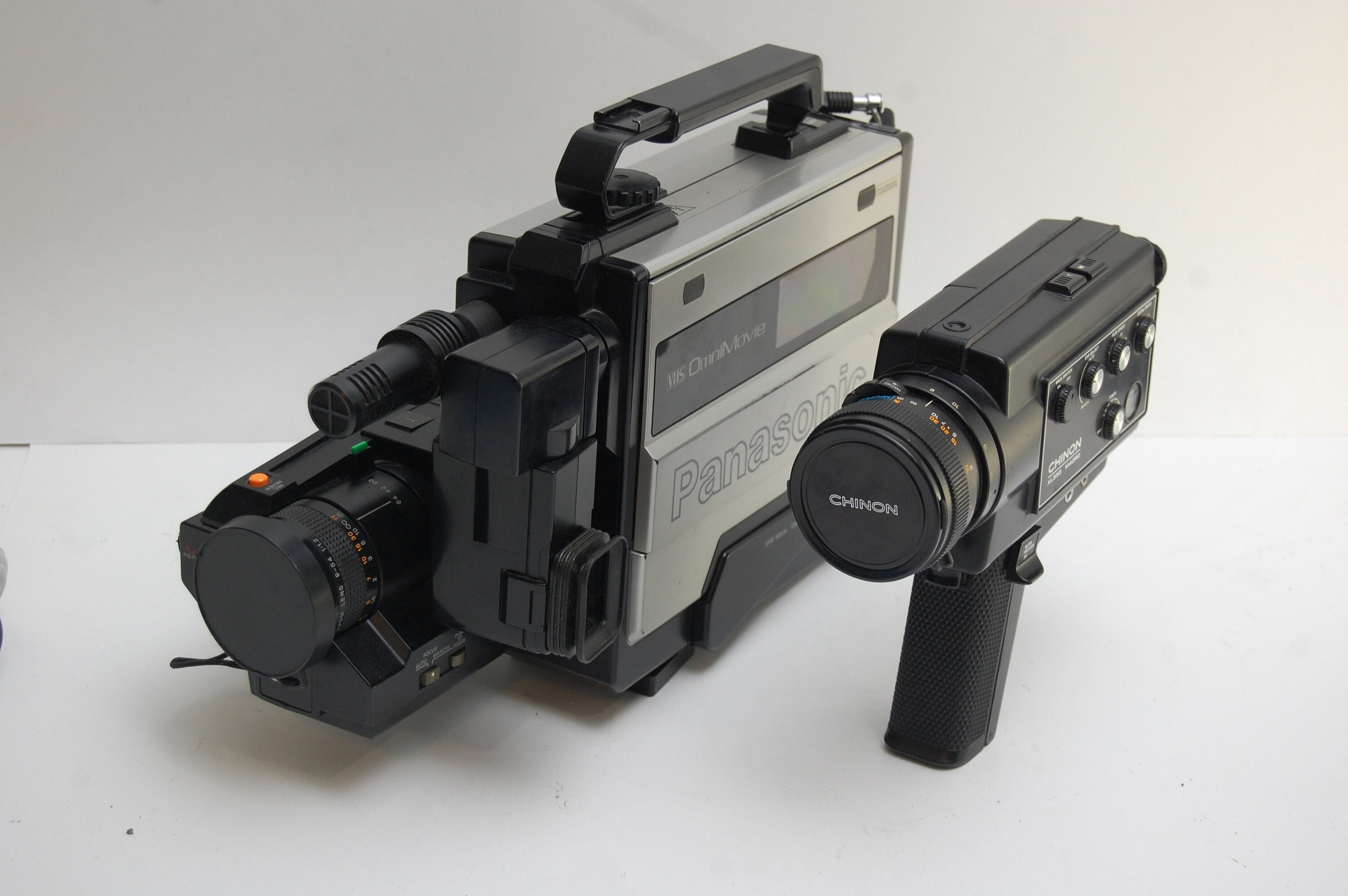 PANASONIC OMNIMOVIE VHS Camera Recorder 1985 Chinon XL555 Etsy