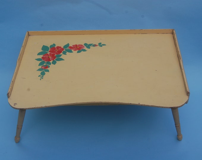 Vintage LAP TRAY General Wood Products Company the Golden Rule Line A