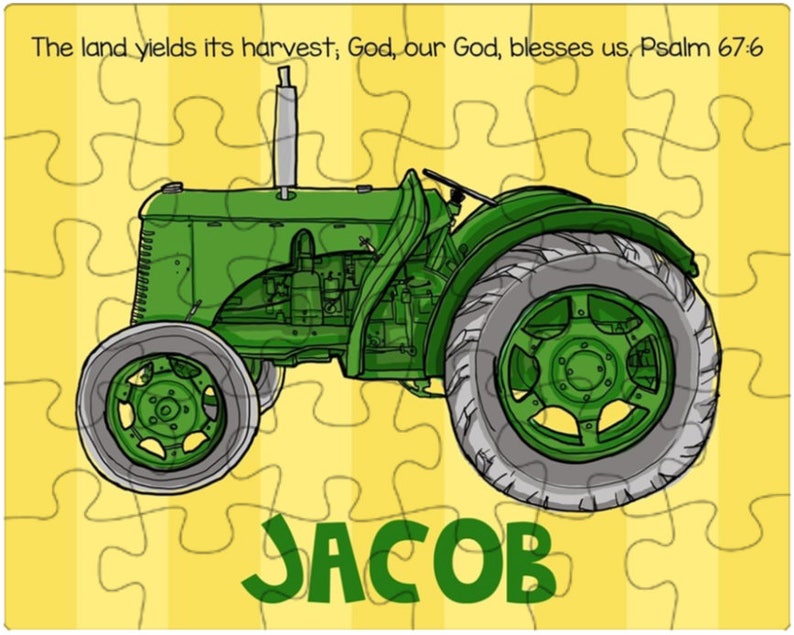 tractor christening gifts