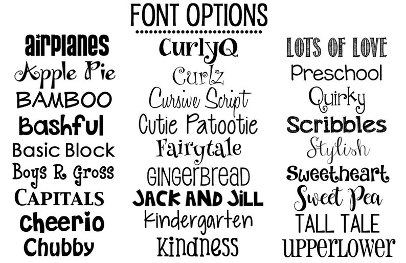 Personalized Placemat Kids Monogram Placemat Name Placemat Etsy