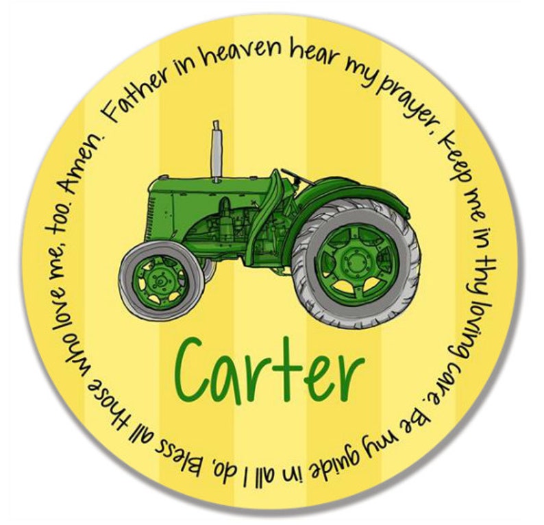 tractor christening gifts