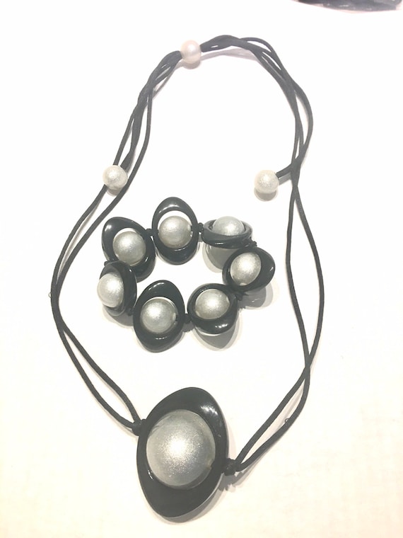 Vintage Astronomic Jewelry Set - image 1