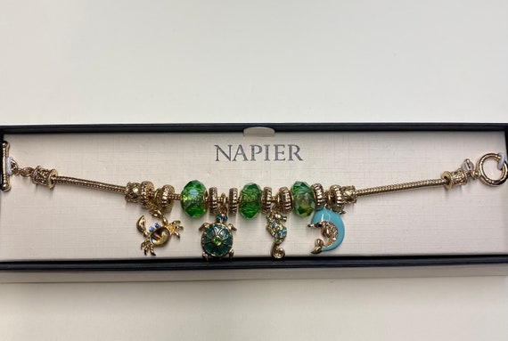 Napier Sea Theme Charm Bracelet - image 1