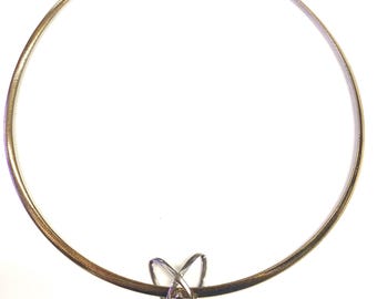 Vintage Mistic Topas Pendant and 925 Sterling Silver Necklace