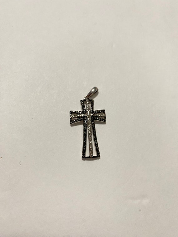 Vintage 925 cross with Marcasite