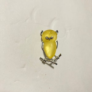 Vintage Park Lane Owl Brooch