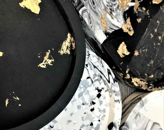 Jesmonite Trinket Trays - Luxurious Stone Look and Feel - Pick Your Style