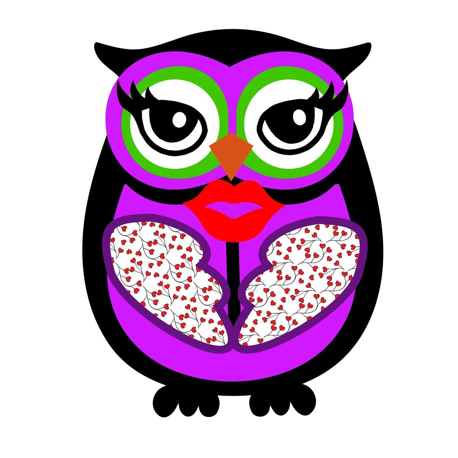 Download Valentine Owls SVG, including clip art, sublimate design ...