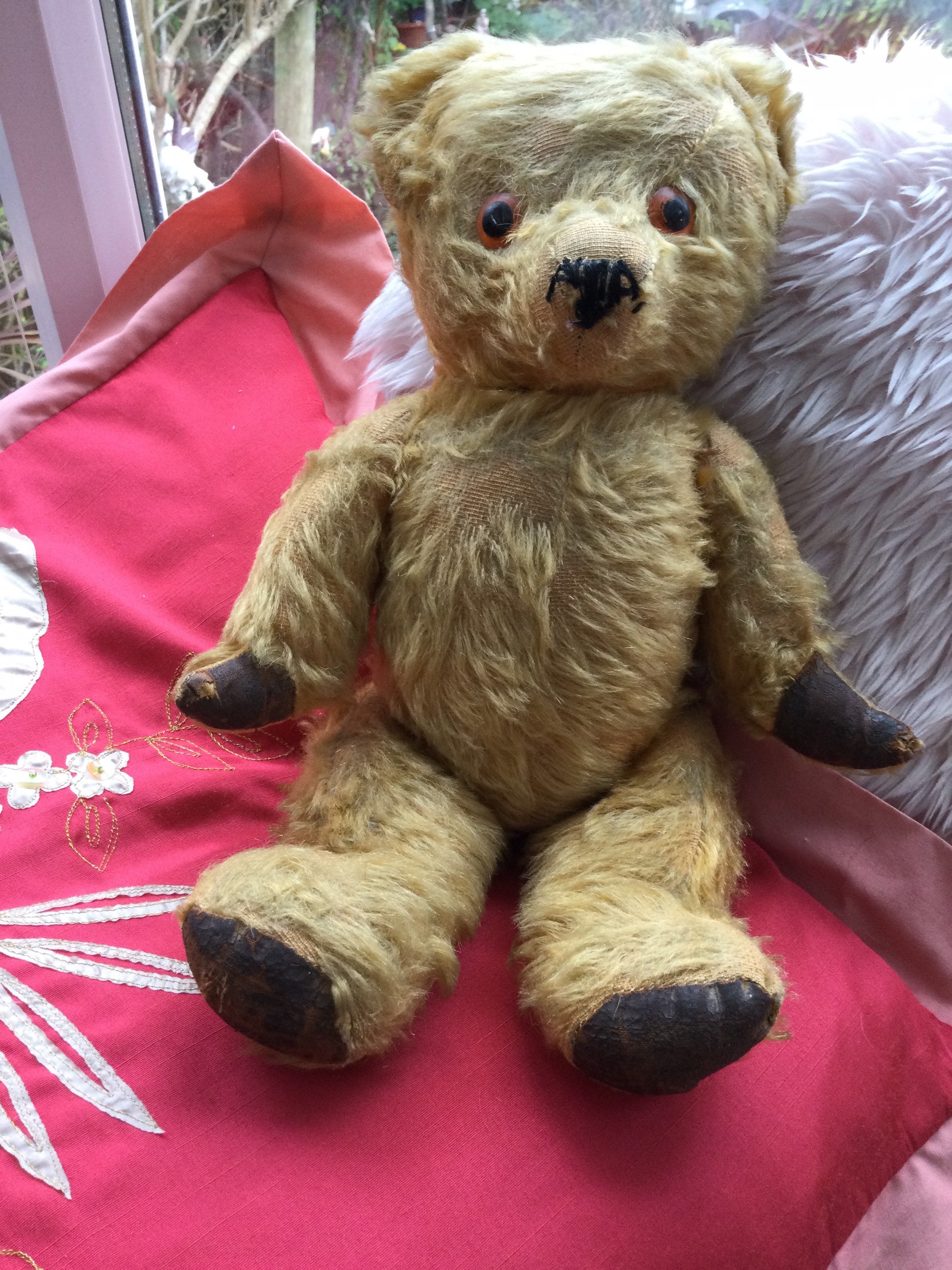 teddy bear with music box