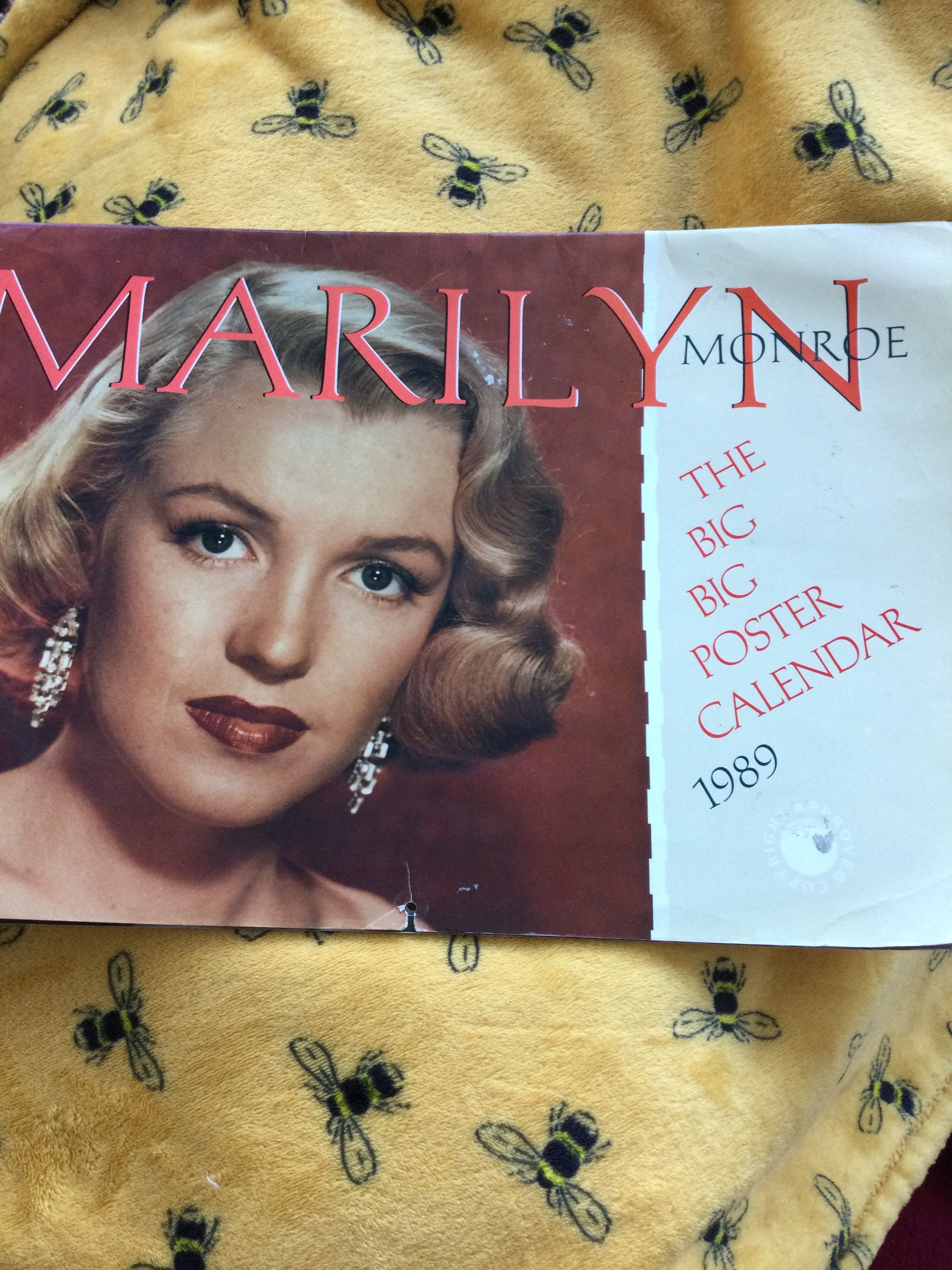 marilyn-monroe-big-poster-calendar-1989-etsy
