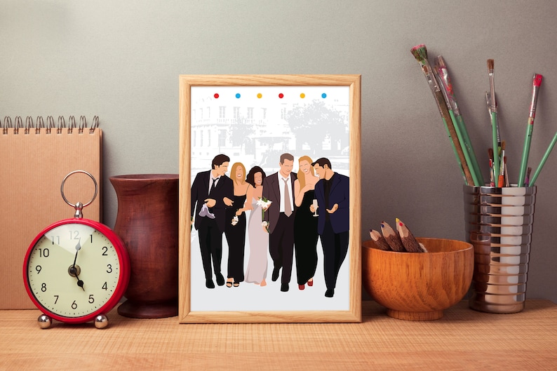Friends TV Show Friends TV Show Wall Art Decor Friends Etsy Singapore
