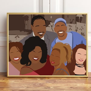 The Parkers, American Sitcom TV Series Inspired Wall Art Decor, Poster