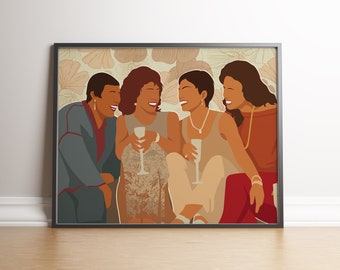 Waiting to Exhale Movie Poster Inspired, Wall Art Decor Poster Print