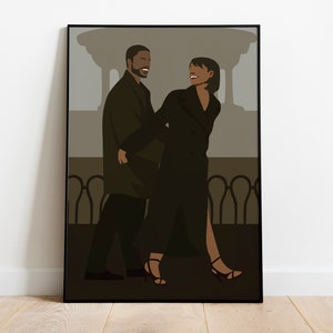 Love Jones, Movie Inspired Wall Art Decor, Poster Print