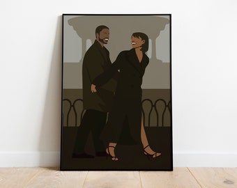 Love Jones, Movie Inspired Wall Art Decor, Poster Print